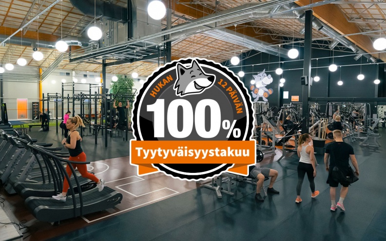 Liikuntakeskus Hukka tyytyväisyystakuu